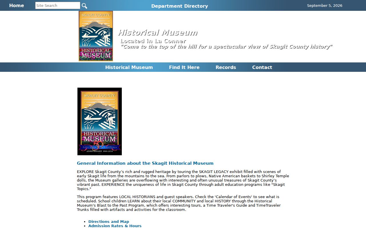 Skagit County Historical Society research library information